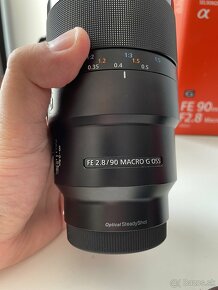 Sony FE 90mm f/2.8 Macro G OSS, - 3