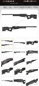 airsoft sniper rifle MB01 L96 - 3