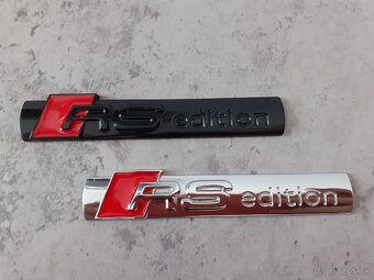 Audi RS edition emblem / znak - 3