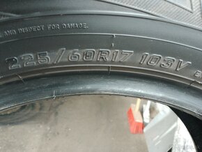 2x zimné pneumatiky 225/60 r17 - 3