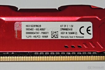 Kingston HyperX Fury Red DDR3 8GB (2x4GB) - 3