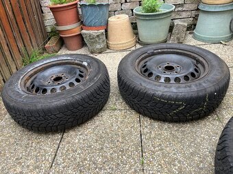 Zimná sada Škoda Octavia 3 195/65 R15, pneu Dunlop. - 3