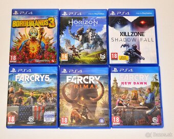 Hry pre SONY Playstation 4, Playstation 5 LEGO, Doom, Farcry - 3