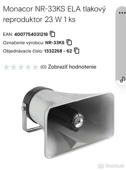 Monacor PA-302 ELA zosilňovač 14 W NOVE - 3