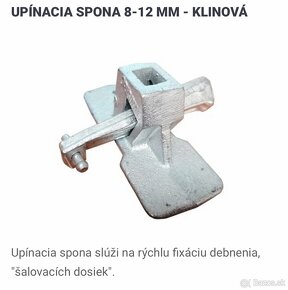 Upínacia Spona 8 - 12 mm Klinová - 3