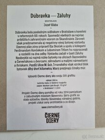 2x Čierne diery: Dúbravka: Záluhy, Podvornice (Jozef Gľaba) - 3