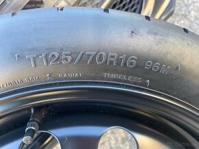 Dojazdová rezerva 5x112 R16 - 125/70 R16 VW, Škoda, Audi - 3