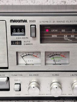 STEREO CASSETTE RECEIVER / MAXIMAL 9500 - 3