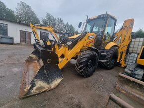 JCB 3CX Contr. MAX výbava,81kw,přední rychloupínák, joystick - 3