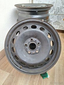 Plechove disky VW/Seat/Skoda 5x112 R16 6Jx16H2 ET48 4ks - 3