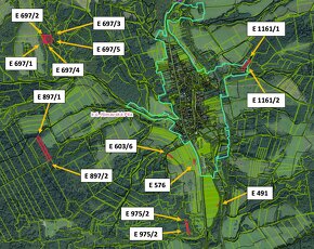 Rimavská Píla – 16.272 m2 ORNÁ PÔDA a LES v podiele 1/1 - 3