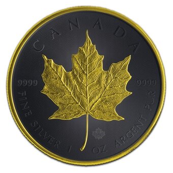 Investicne striebro mince Maple Leaf 100 ks svet - 3