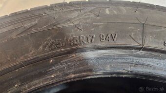 Na predaj letne pneu 225/45 r17 - 3