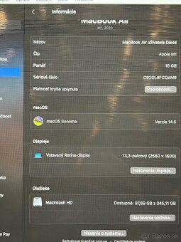 MacBook air m1 2020 16gb 250gb - 3