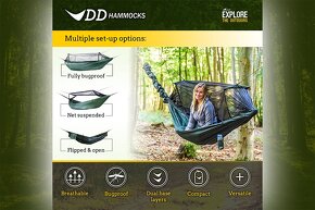 DD FRONTLINE HAMMOCK Mk.7 Hamaka Hnedá - 3