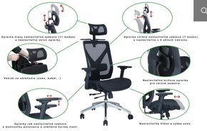 Ergonomická stolička UNIZDRAV - 3