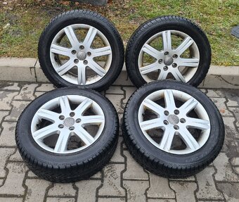 Zimní Kola 5x112 Audi VW Seat Skoda 205/55R16 - 3