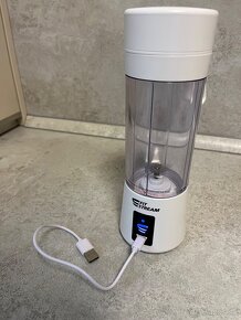 PREDÁM - Prenosný USB Smoothie mixér 380 ml - biely - 3