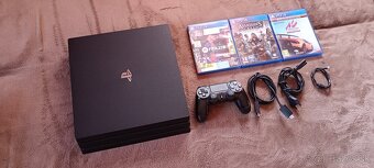 Predám alebo vymením ps4 pro s hrami - 3