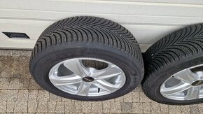 Zimná ALU sada 215/60R16 , 5x112, 6,5Jx16. ET 41 - 3