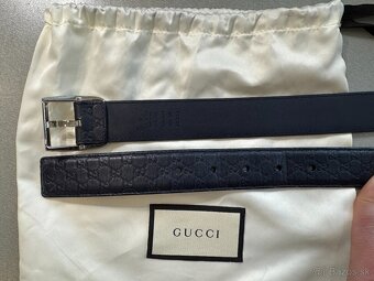 Gucci opasok Gucissima 100/40 modrý - 3