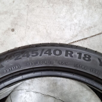 Letné pneumatiky 245/40 R18 CONTINENTAL DOT1017 - 3