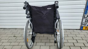 invalidny vozík 45cm pridavne brzdy pre asistenta parle pas - 3