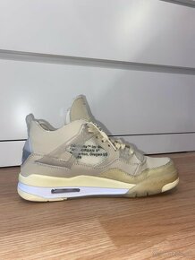 NIKE Jordan Air 4 Off-White veľ. 42 - 3