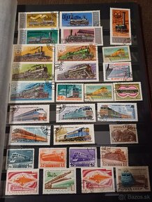 predám poštové známky - vlaky - Osterreich,CCCP,Canada - 3