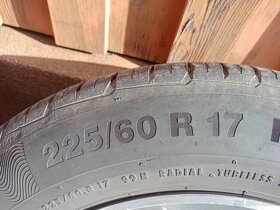 Predám pneu 225/60R17 Continental - 3