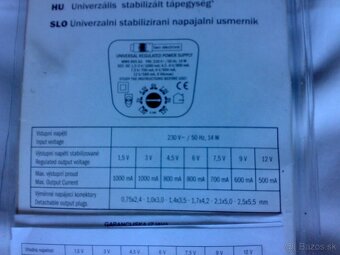 ADAPTÉR 500mA - 3