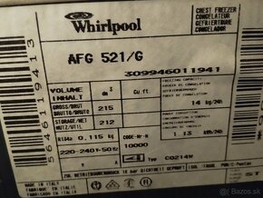 Mraznička Whirlpool 215l - 3