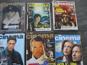 Časopisy filmové "Cinema" - roky 1993 - 2010 - 3