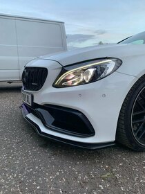 přední podspoiler mercedes c63/c63s - 3