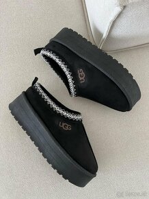 Ugg Tazz zimné jesenné šľapky - čižmy - topánky  čierne - 3