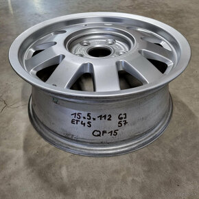 Originál Audi A4 Avant disky 5x112 R15 ET45 - 3