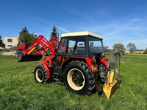 Zetor 7745 s novým čelním nakladačem - 3