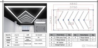 LED svetlá HEXAGON skladom - 3