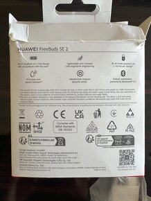 PREDÁM nové sluchadka HUAWEI FREBUDS SE 2 - 3