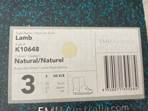 Zimná obuv Emu Australia 1x obuté - 3