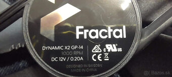 Fractal Design Dynamic X2 GP-14, 140mm 3-pin, 1000rpm, 3ks - 3