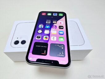 APPLE iPhone 11 64GB White,Nová batéria 100% - 3