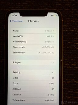 Iphone 11 64gb biely - 3