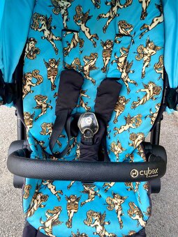 Športový kočík Cybex Priam Jeremy Scott 2.0 Cherub Blue - 3