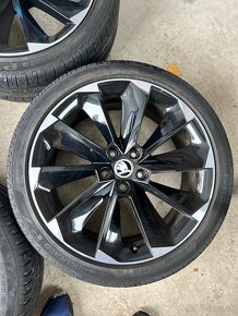 Disky supernova r19 5x112 škoda superb 3 letne aj s gumami - 3