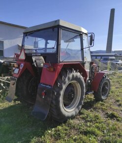 Zetor 7745 s nakladačom a SPZ - 3