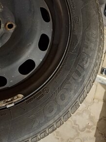 Plechové disky 5x108 R15 Letné pneu Hankook 195/65 r15 - 3