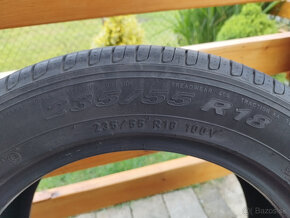 Predám letné pneumatiky Pirelly 235/55 R18 100V - 3