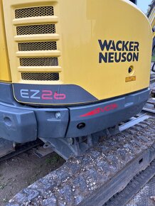 Predám minibager Wacker Neuson EZ26 - 3