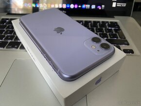 iPhone 11 64Gb Fialový - TOP STAV - 3